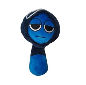 Sprunki Plush Toy Blue and Navy